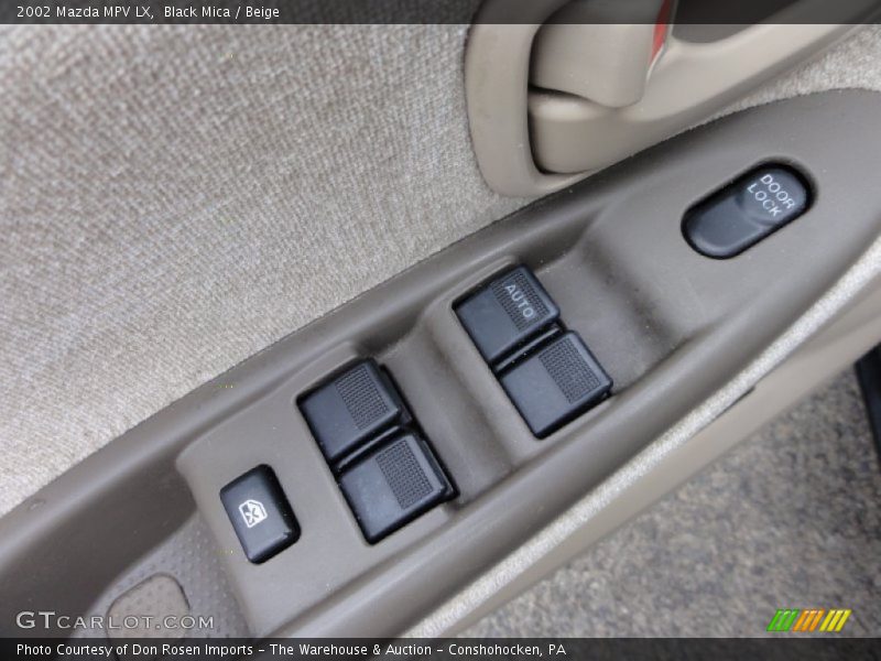 Black Mica / Beige 2002 Mazda MPV LX