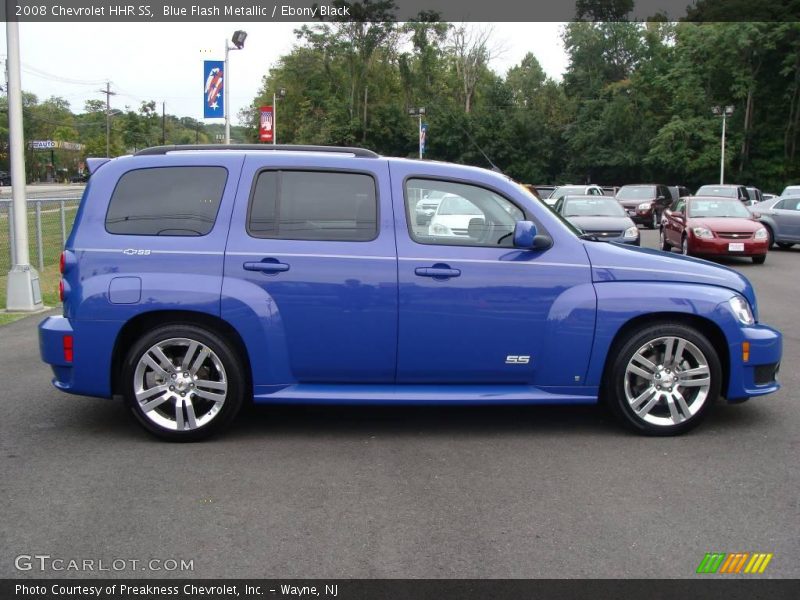 Blue Flash Metallic / Ebony Black 2008 Chevrolet HHR SS