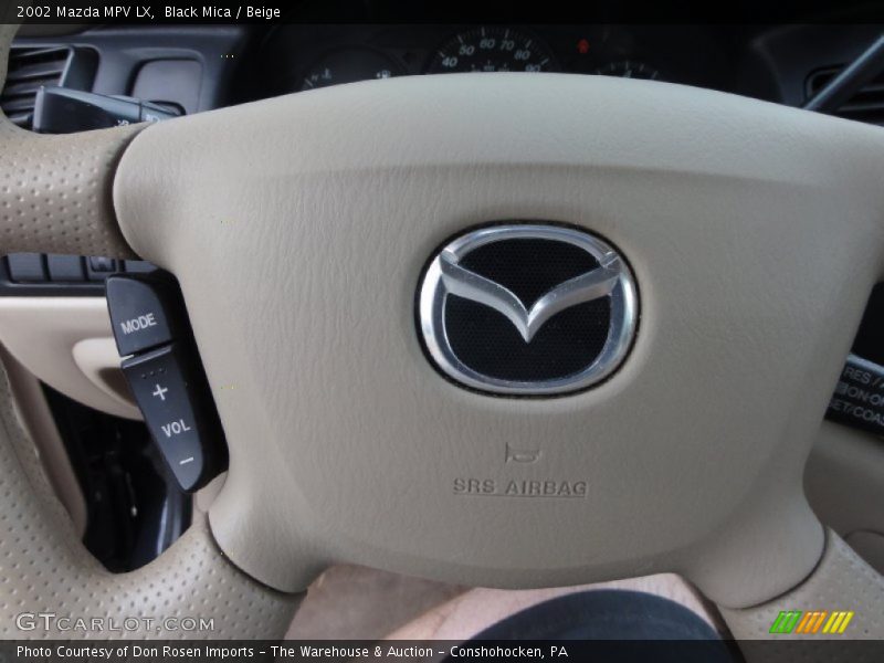 Black Mica / Beige 2002 Mazda MPV LX