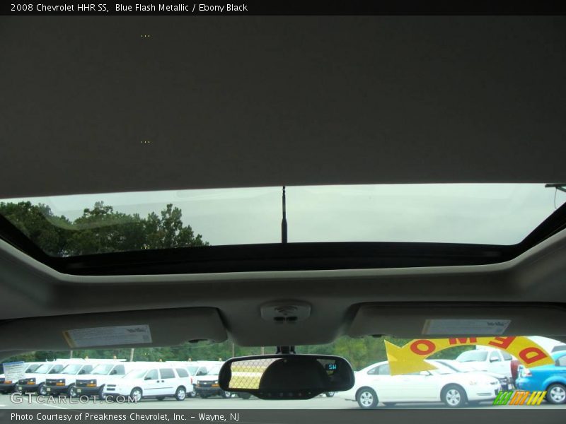 Blue Flash Metallic / Ebony Black 2008 Chevrolet HHR SS