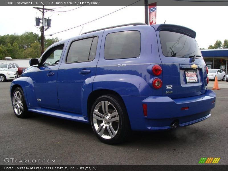 Blue Flash Metallic / Ebony Black 2008 Chevrolet HHR SS