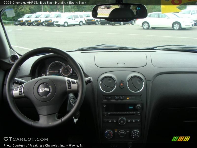 Blue Flash Metallic / Ebony Black 2008 Chevrolet HHR SS