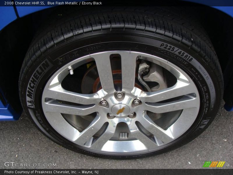 Blue Flash Metallic / Ebony Black 2008 Chevrolet HHR SS