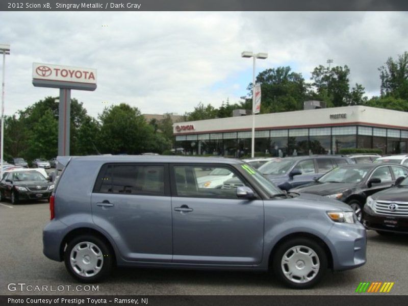 Stingray Metallic / Dark Gray 2012 Scion xB