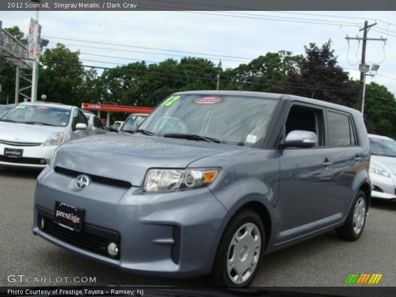Stingray Metallic / Dark Gray 2012 Scion xB