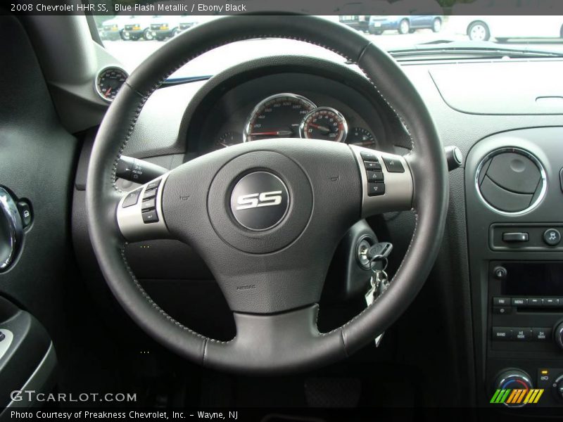 Blue Flash Metallic / Ebony Black 2008 Chevrolet HHR SS