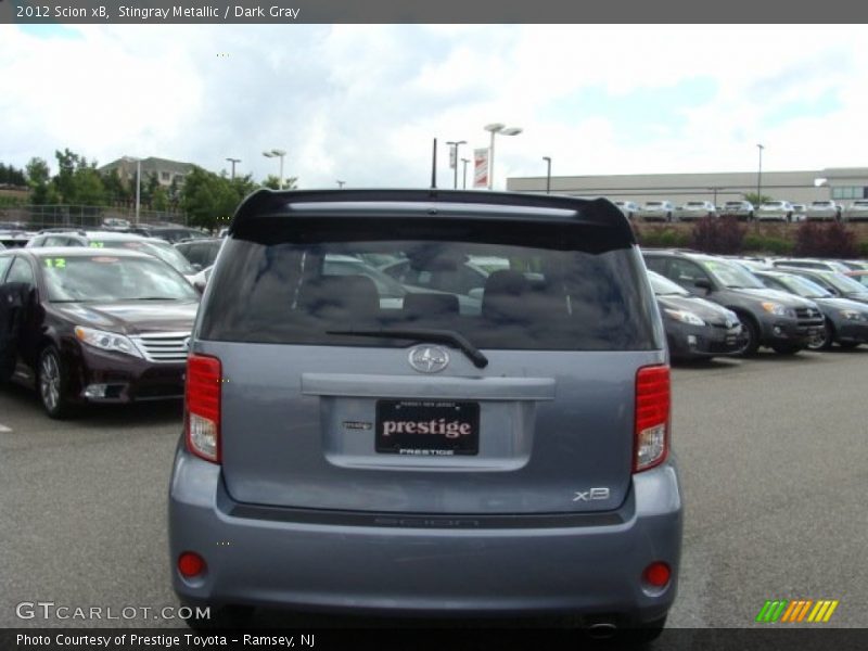 Stingray Metallic / Dark Gray 2012 Scion xB