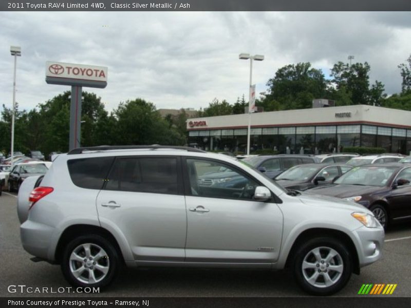 Classic Silver Metallic / Ash 2011 Toyota RAV4 Limited 4WD