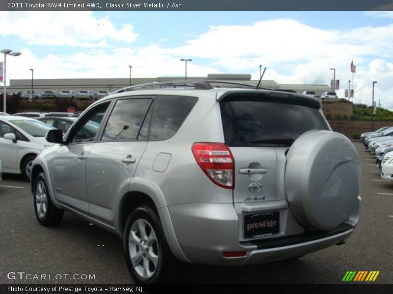 Classic Silver Metallic / Ash 2011 Toyota RAV4 Limited 4WD