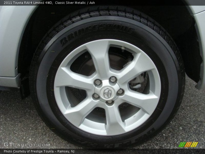 Classic Silver Metallic / Ash 2011 Toyota RAV4 Limited 4WD