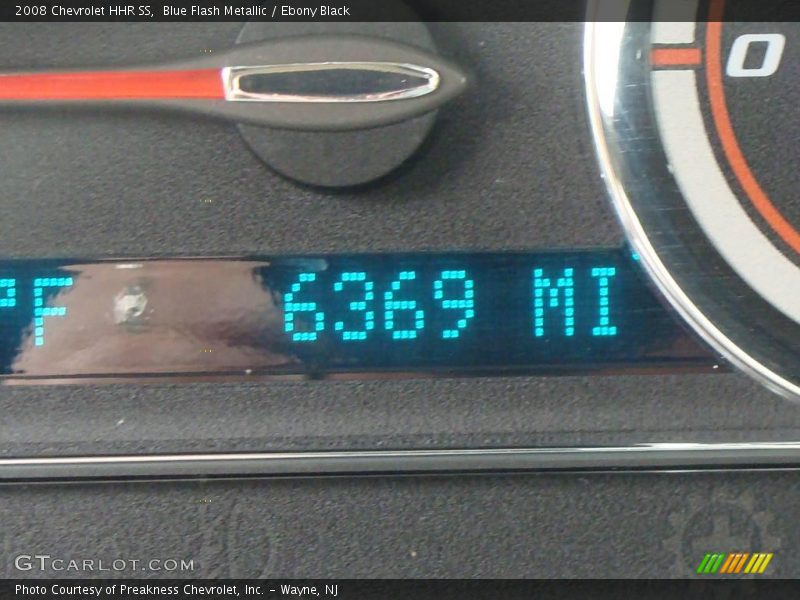 Blue Flash Metallic / Ebony Black 2008 Chevrolet HHR SS