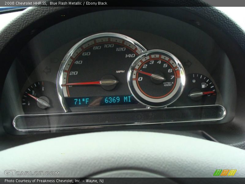 Blue Flash Metallic / Ebony Black 2008 Chevrolet HHR SS