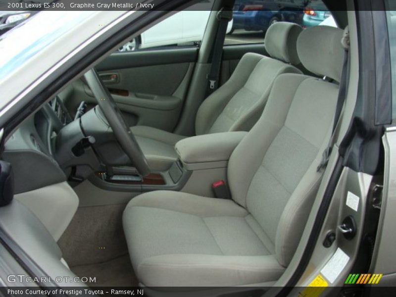 Graphite Gray Metallic / Ivory 2001 Lexus ES 300