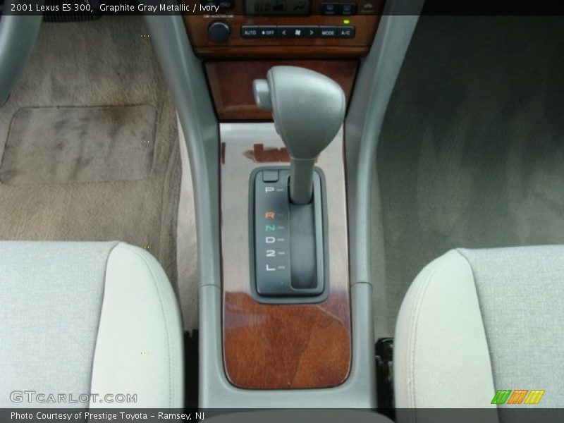 Graphite Gray Metallic / Ivory 2001 Lexus ES 300