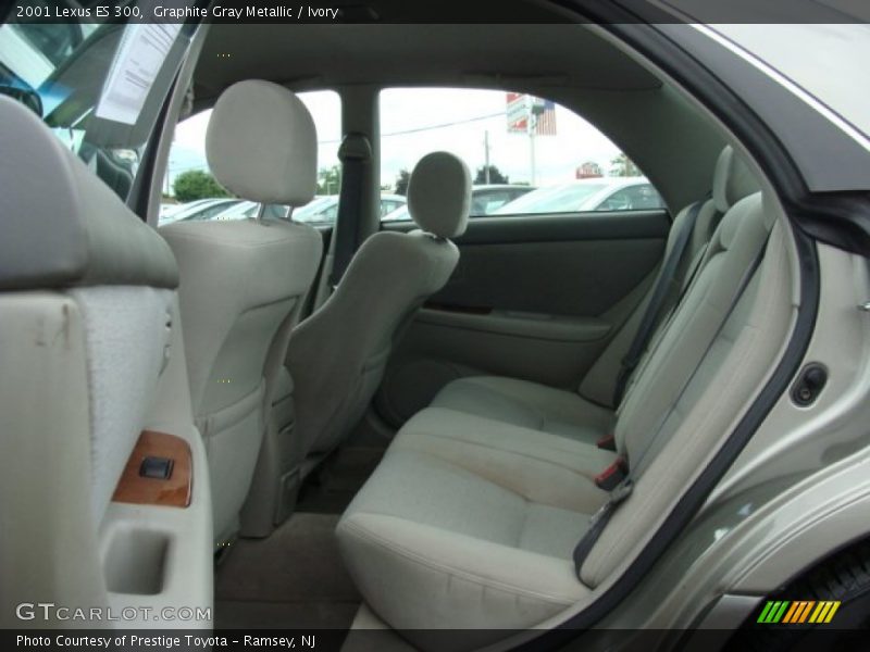 Graphite Gray Metallic / Ivory 2001 Lexus ES 300