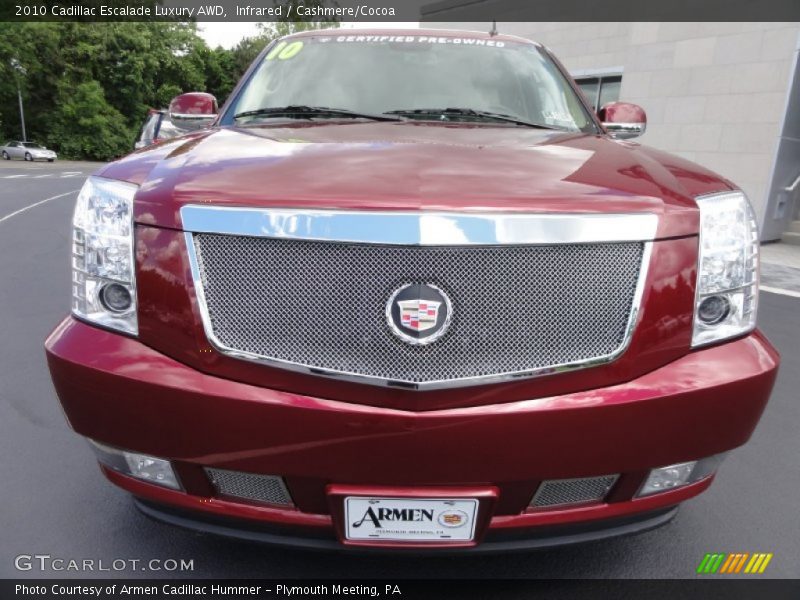 Infrared / Cashmere/Cocoa 2010 Cadillac Escalade Luxury AWD