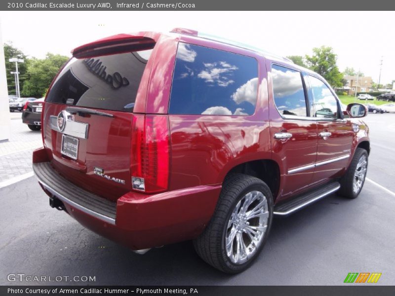 Infrared / Cashmere/Cocoa 2010 Cadillac Escalade Luxury AWD