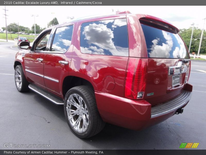 Infrared / Cashmere/Cocoa 2010 Cadillac Escalade Luxury AWD