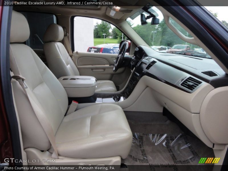 Infrared / Cashmere/Cocoa 2010 Cadillac Escalade Luxury AWD