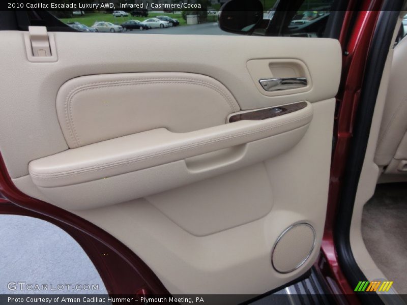 Infrared / Cashmere/Cocoa 2010 Cadillac Escalade Luxury AWD