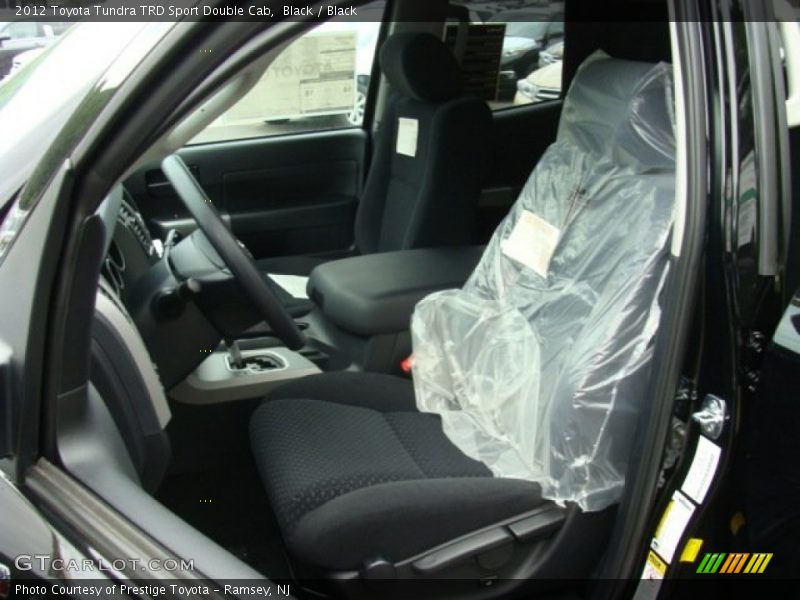 Black / Black 2012 Toyota Tundra TRD Sport Double Cab