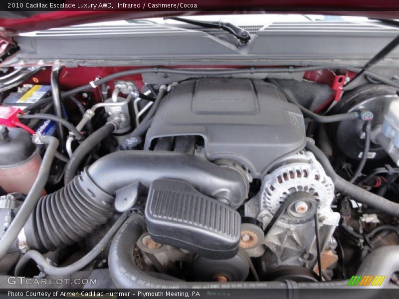  2010 Escalade Luxury AWD Engine - 6.2 Liter OHV 16-Valve VVT Flex-Fuel V8