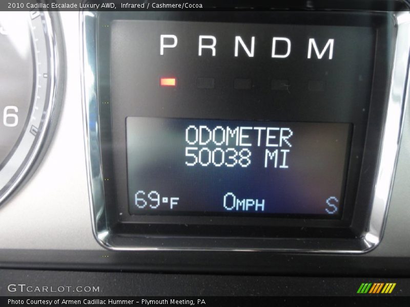 Infrared / Cashmere/Cocoa 2010 Cadillac Escalade Luxury AWD