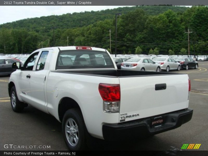 Super White / Graphite 2012 Toyota Tundra Double Cab