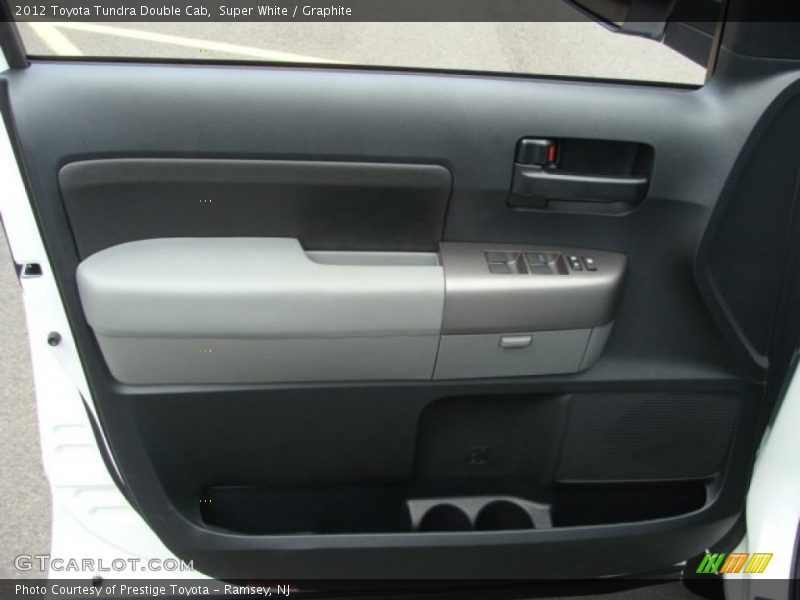 Super White / Graphite 2012 Toyota Tundra Double Cab
