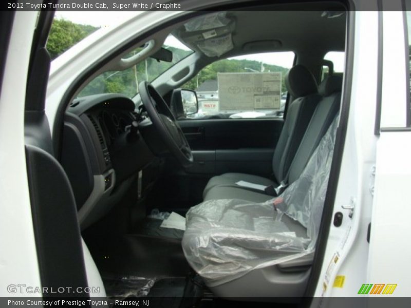 Super White / Graphite 2012 Toyota Tundra Double Cab