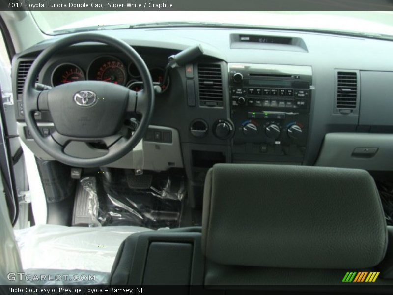 Super White / Graphite 2012 Toyota Tundra Double Cab