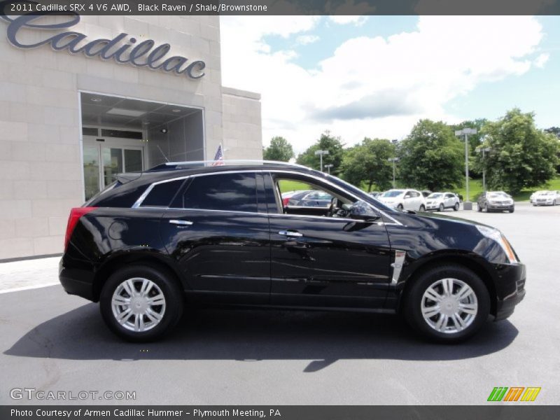 Black Raven / Shale/Brownstone 2011 Cadillac SRX 4 V6 AWD