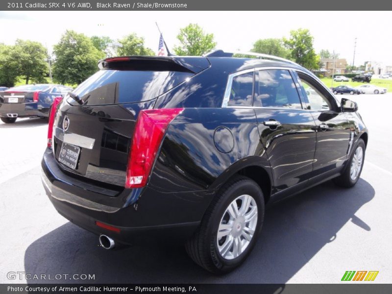 Black Raven / Shale/Brownstone 2011 Cadillac SRX 4 V6 AWD