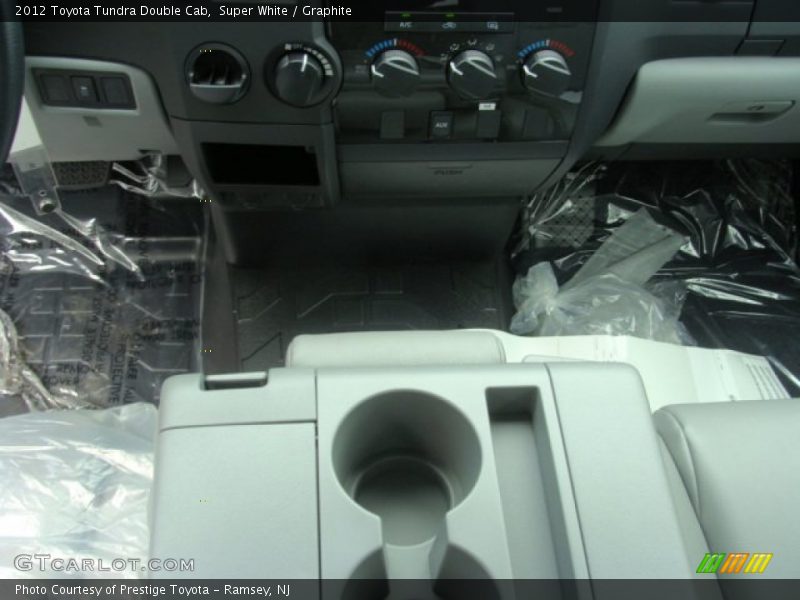 Super White / Graphite 2012 Toyota Tundra Double Cab