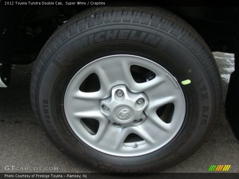 Super White / Graphite 2012 Toyota Tundra Double Cab