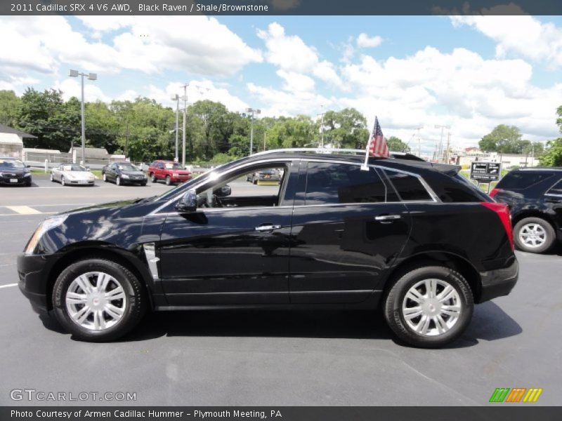 Black Raven / Shale/Brownstone 2011 Cadillac SRX 4 V6 AWD