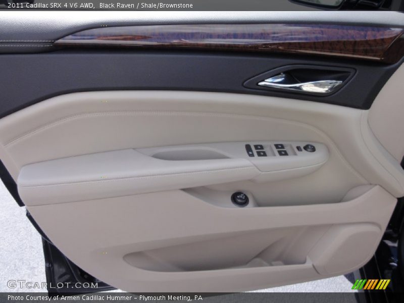 Black Raven / Shale/Brownstone 2011 Cadillac SRX 4 V6 AWD