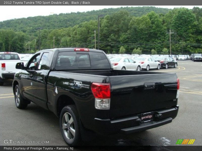 Black / Black 2012 Toyota Tundra TRD Sport Double Cab