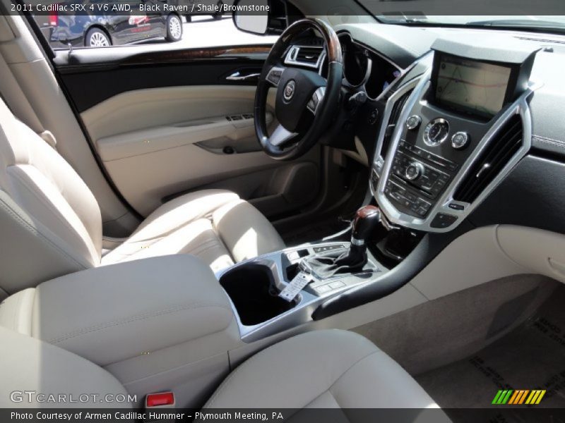 Black Raven / Shale/Brownstone 2011 Cadillac SRX 4 V6 AWD