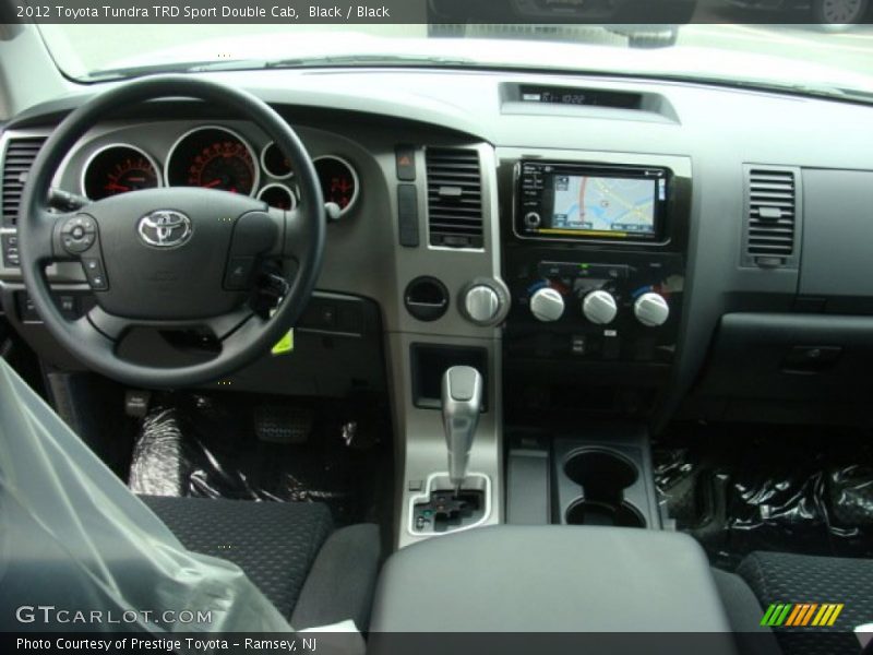 Black / Black 2012 Toyota Tundra TRD Sport Double Cab