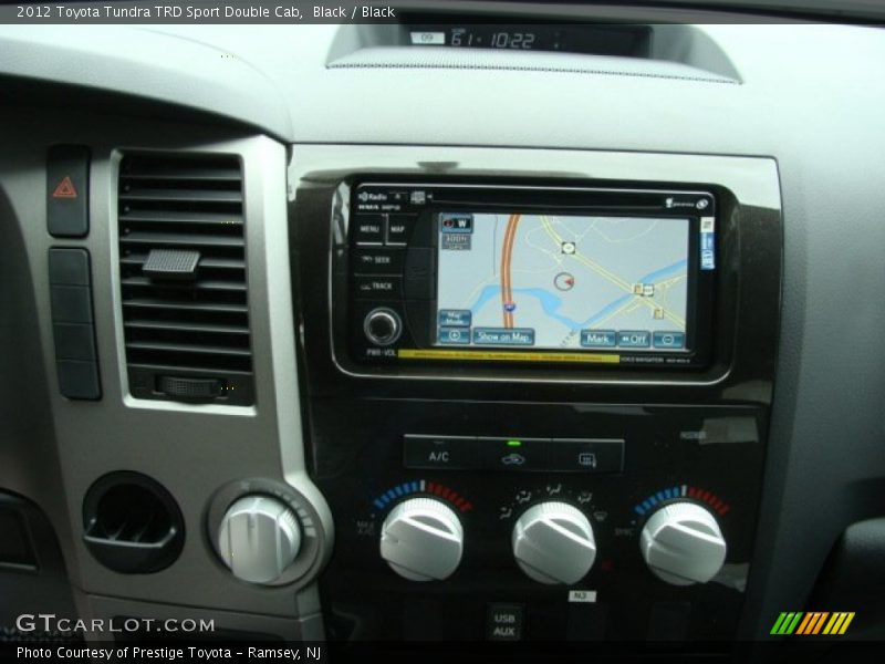 Black / Black 2012 Toyota Tundra TRD Sport Double Cab