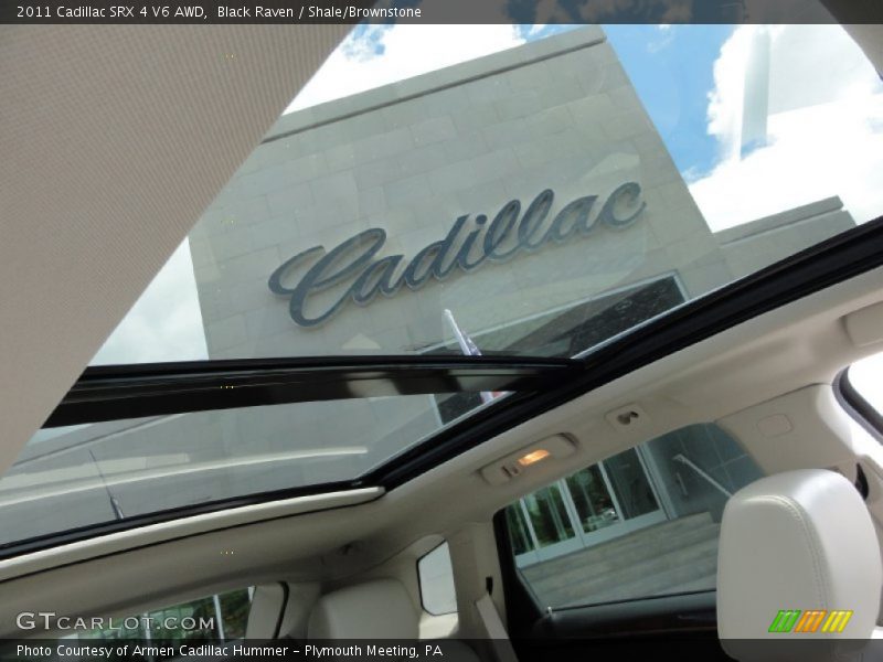 Black Raven / Shale/Brownstone 2011 Cadillac SRX 4 V6 AWD