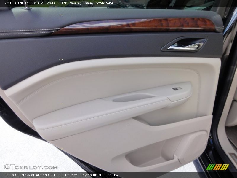 Black Raven / Shale/Brownstone 2011 Cadillac SRX 4 V6 AWD