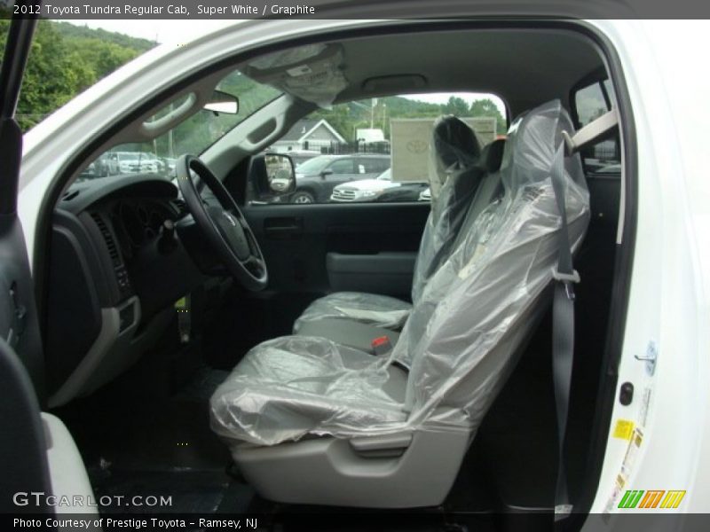 Super White / Graphite 2012 Toyota Tundra Regular Cab