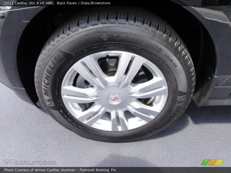 Black Raven / Shale/Brownstone 2011 Cadillac SRX 4 V6 AWD