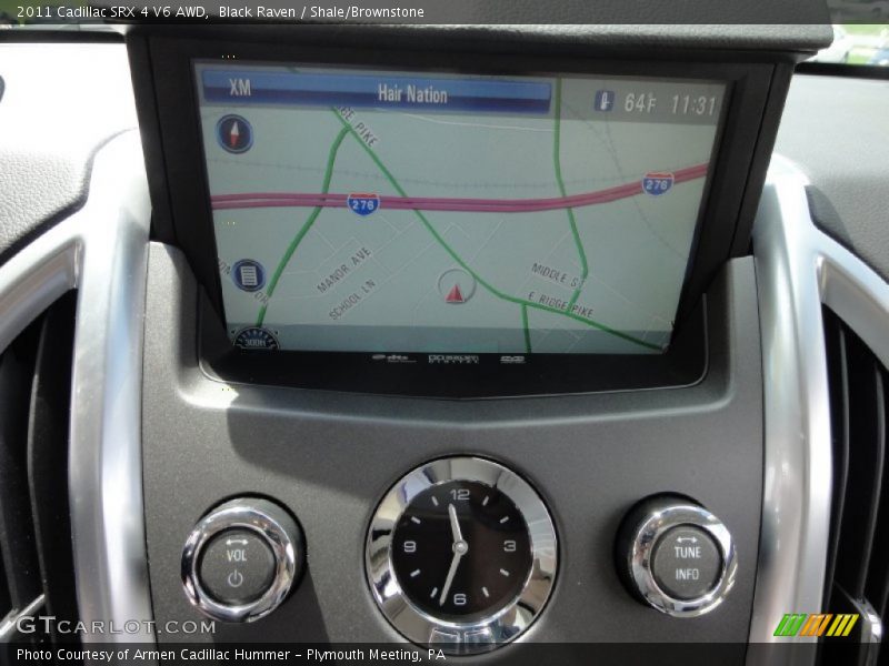 Black Raven / Shale/Brownstone 2011 Cadillac SRX 4 V6 AWD