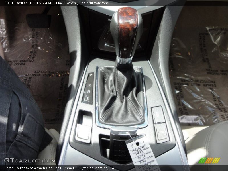 Black Raven / Shale/Brownstone 2011 Cadillac SRX 4 V6 AWD