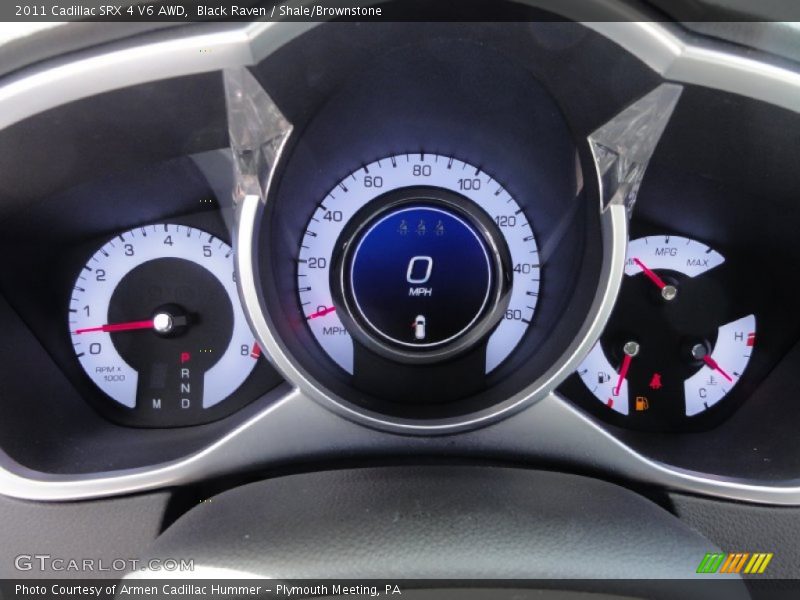 Black Raven / Shale/Brownstone 2011 Cadillac SRX 4 V6 AWD