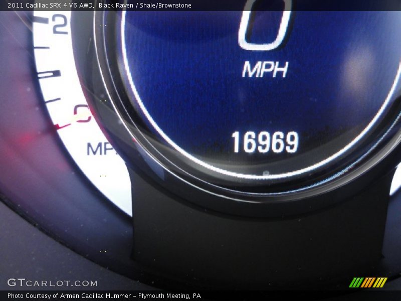 Black Raven / Shale/Brownstone 2011 Cadillac SRX 4 V6 AWD