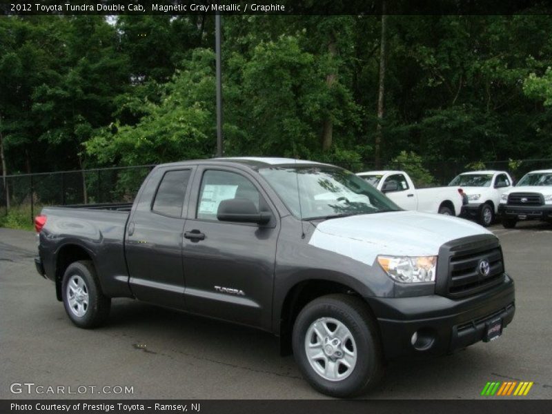 Magnetic Gray Metallic / Graphite 2012 Toyota Tundra Double Cab